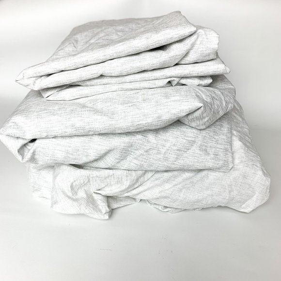 iEnjoy Home Heather Gray Full Sheet Set